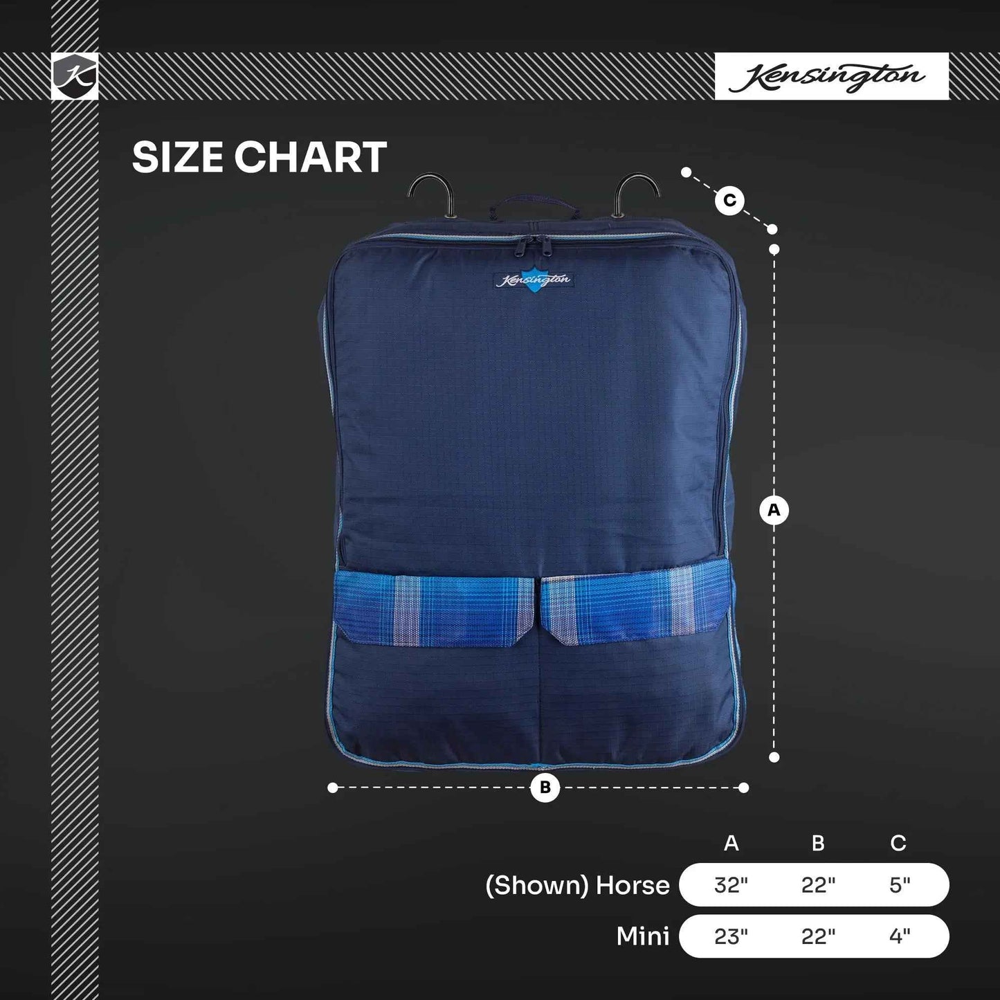Adjustable Harness Storage Bag