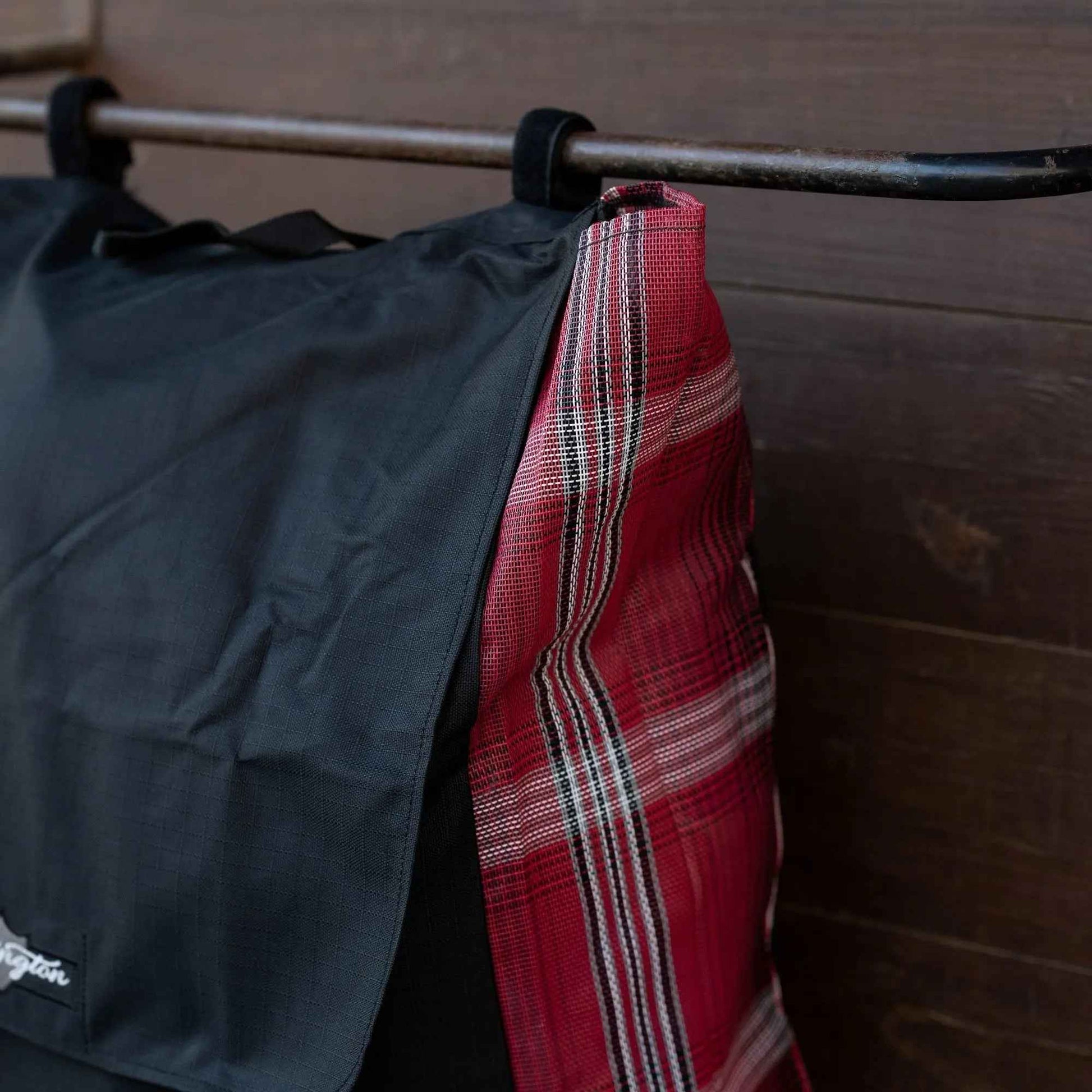 Breathable Blanket Storage Bag for Stall Front - Holds Up to 2 Turnouts