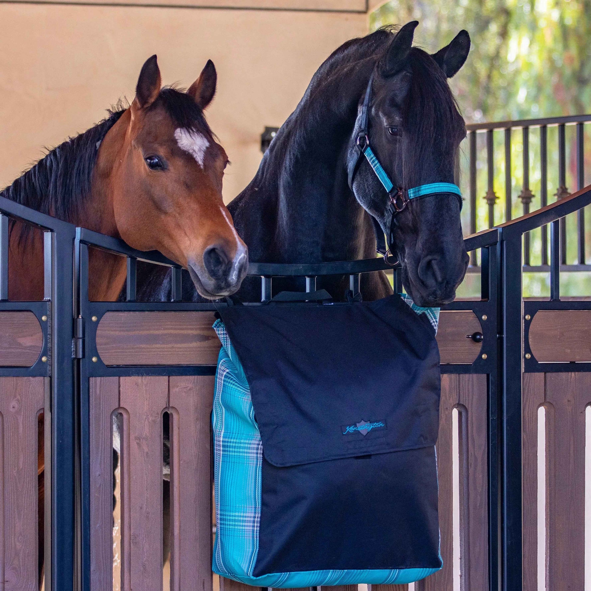 Breathable Blanket Storage Bag for Stall Front - Holds Up to 2 Turnouts