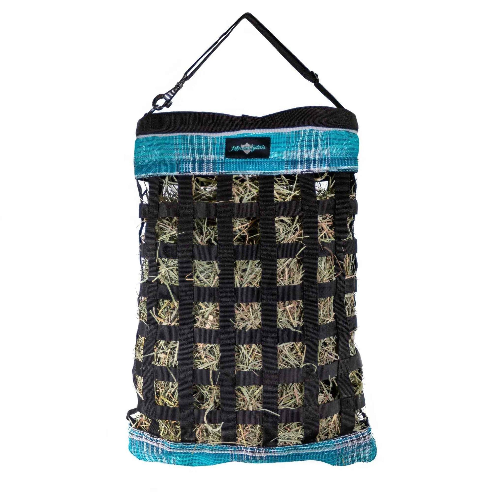 Slow Feed Hay Bag with Easy Load Rim - 1 Flake Capacity