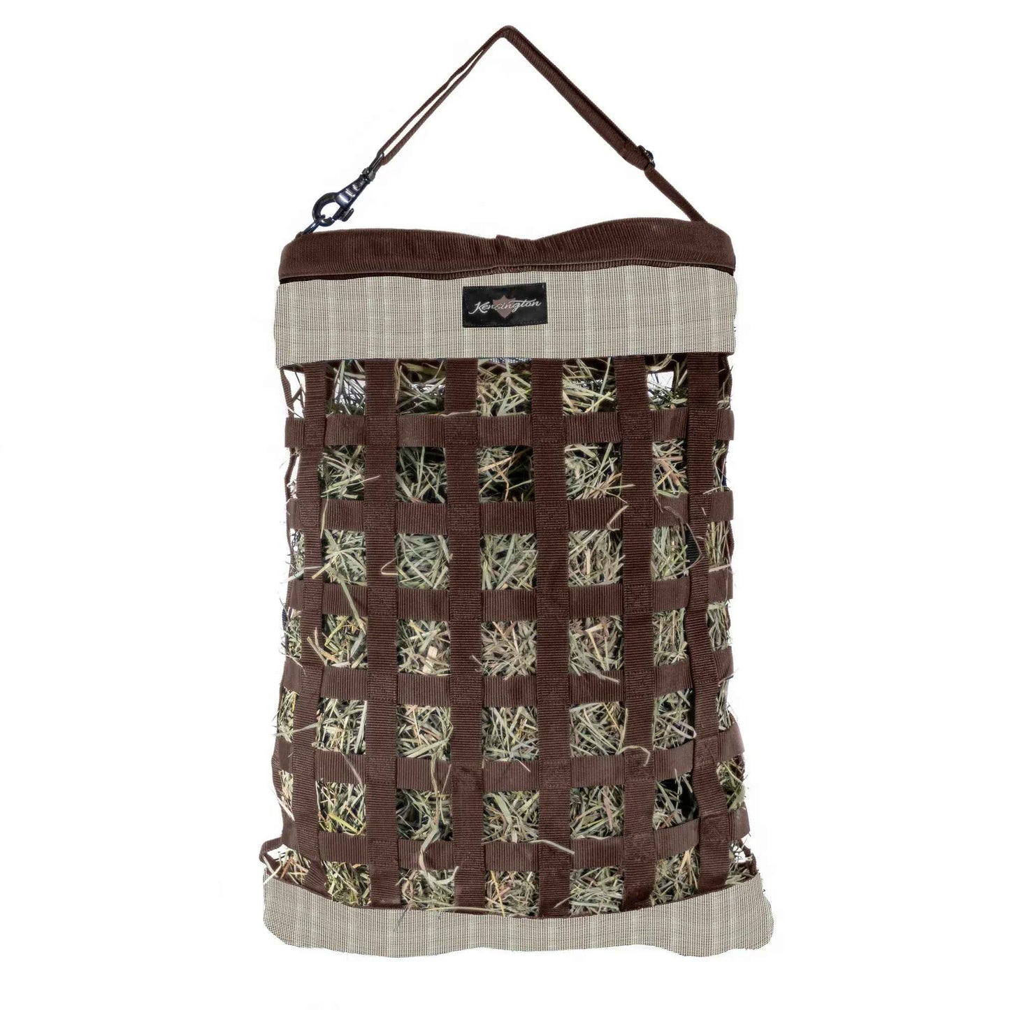 Slow Feed Hay Bag with Easy Load Rim - 1 Flake Capacity