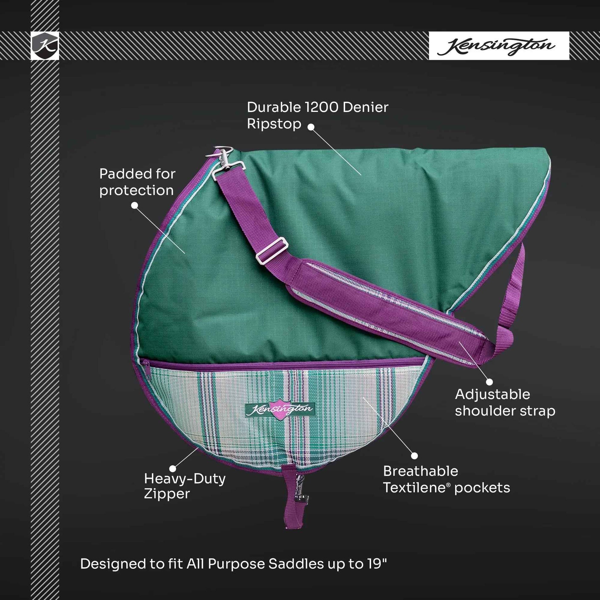 English Saddle Carry Bag