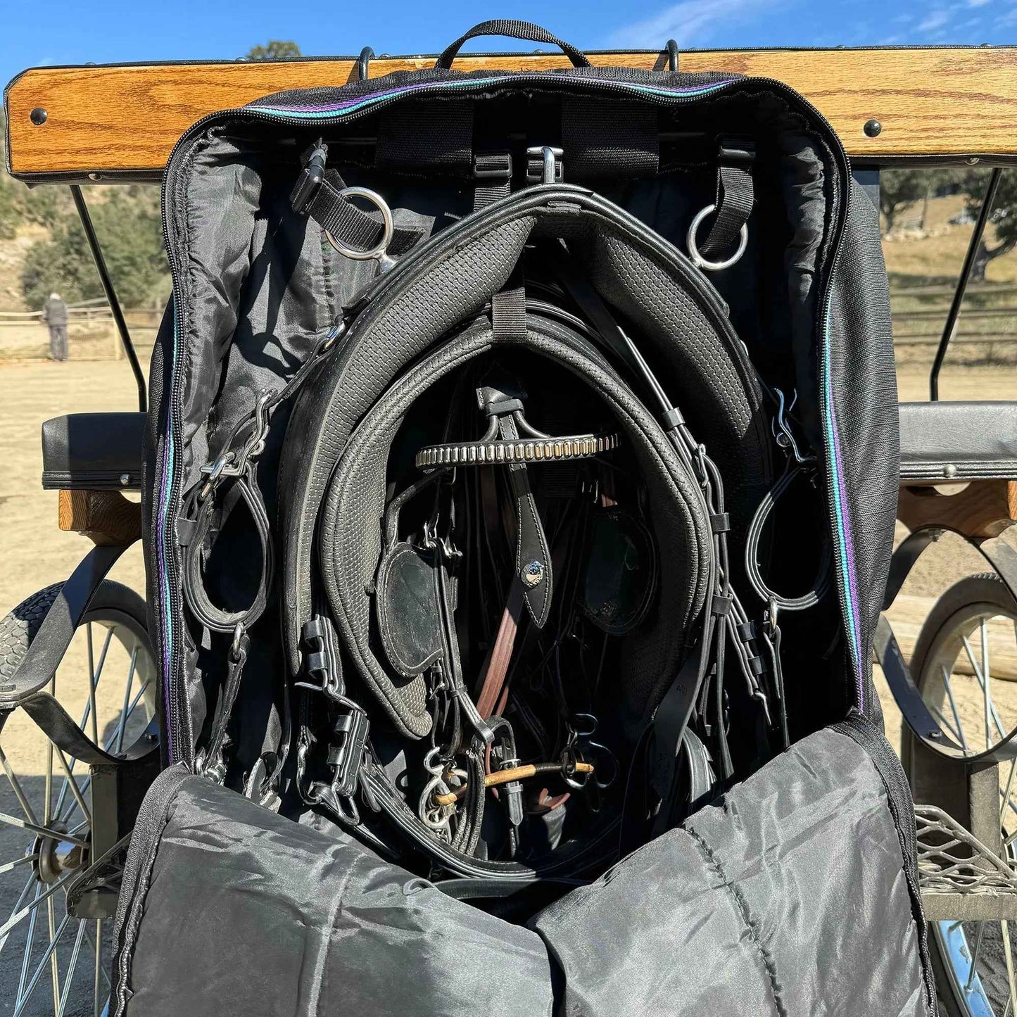 Adjustable Harness Storage Bag