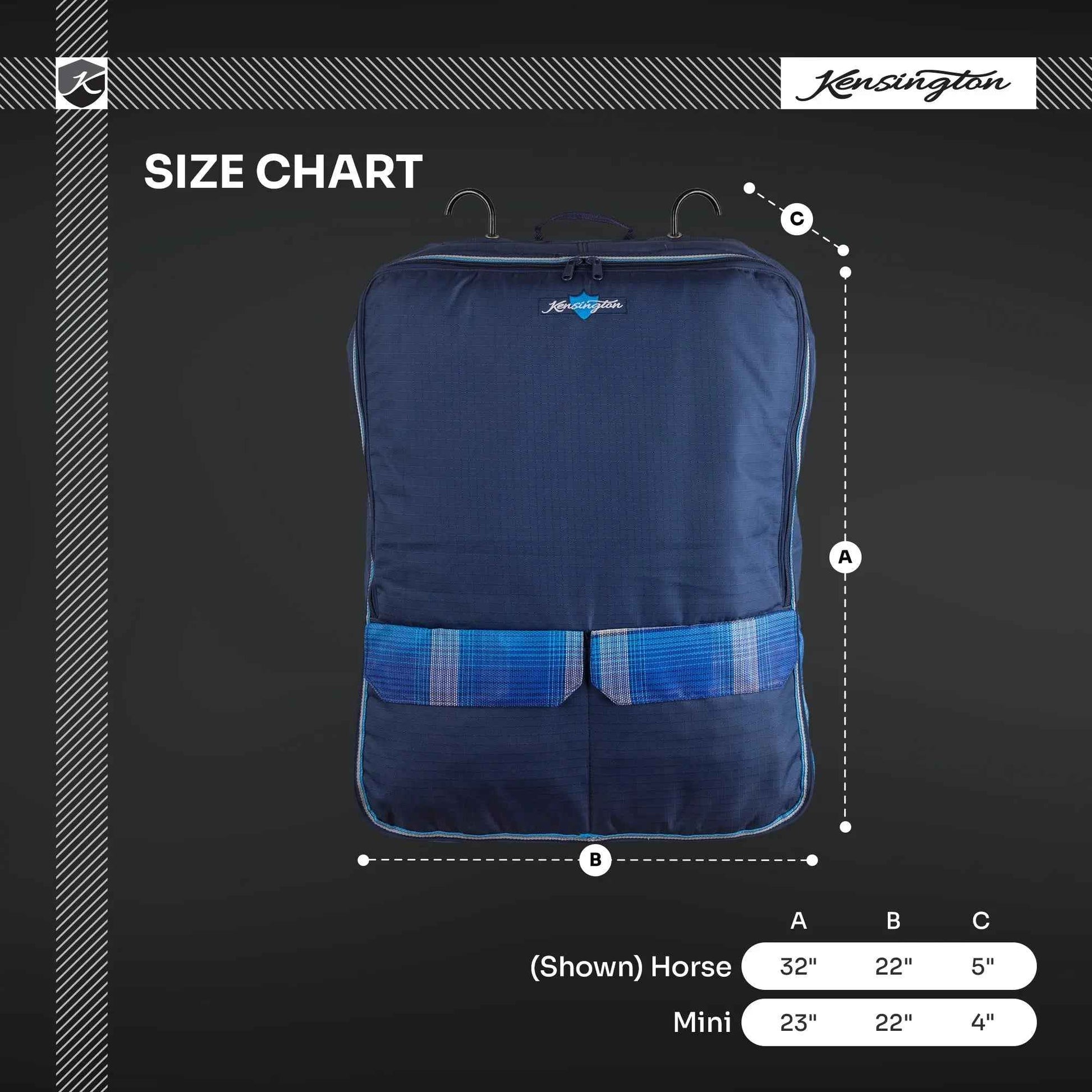 Adjustable Harness Storage Bag