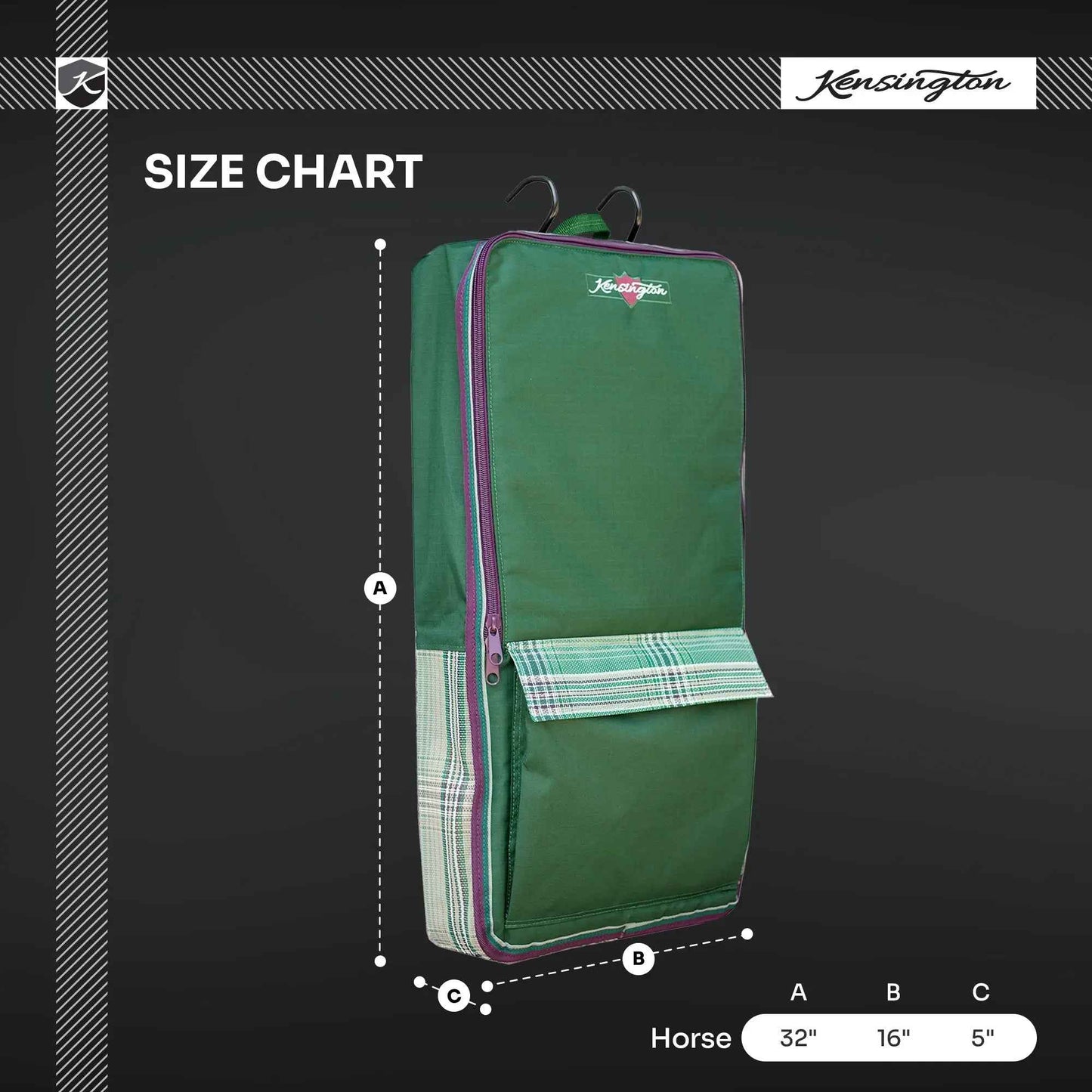 Halter and Bridle Bag with Hooks – Keep Your Tack Organized and Protected