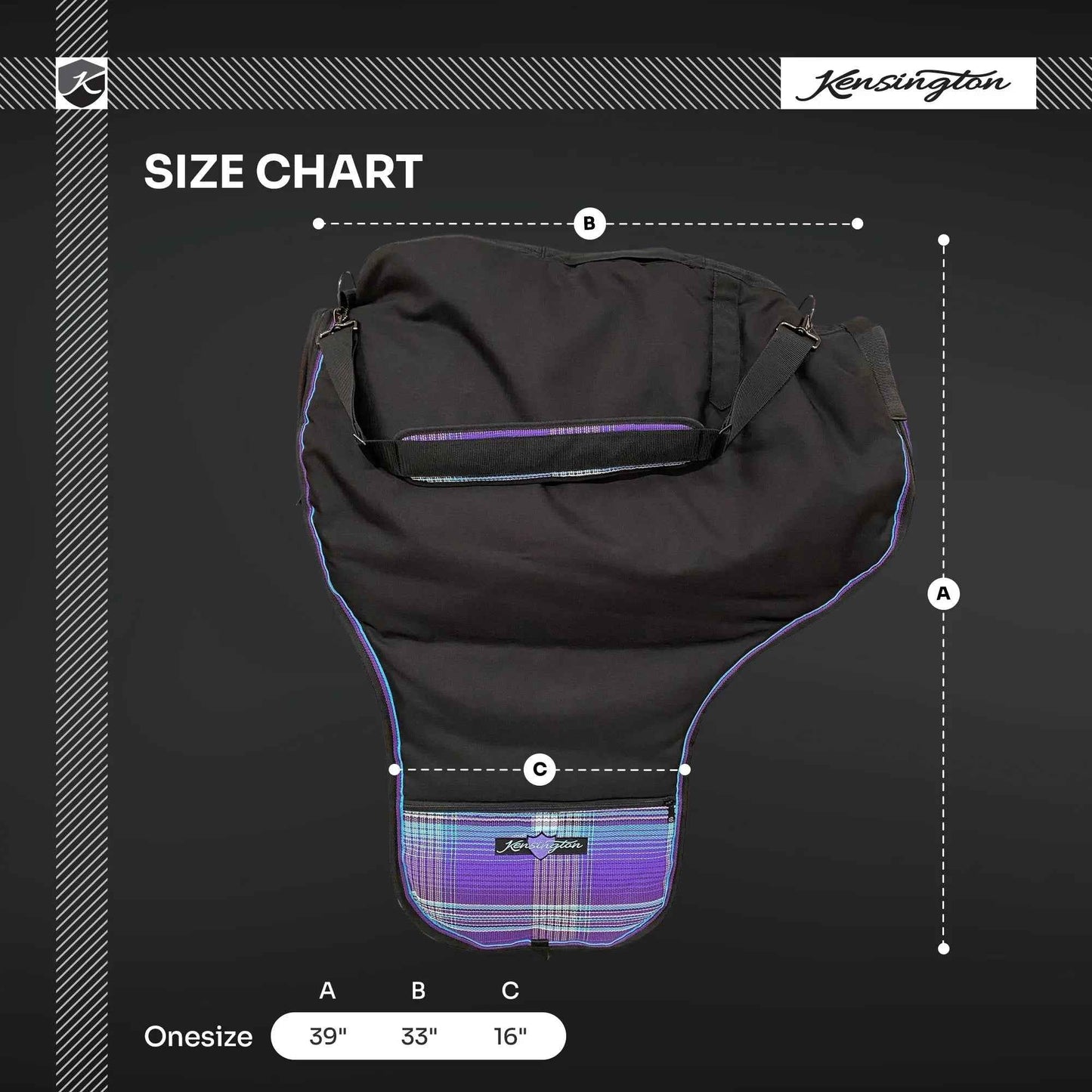 Western Saddle Carry Bag - Waterproof & Padded