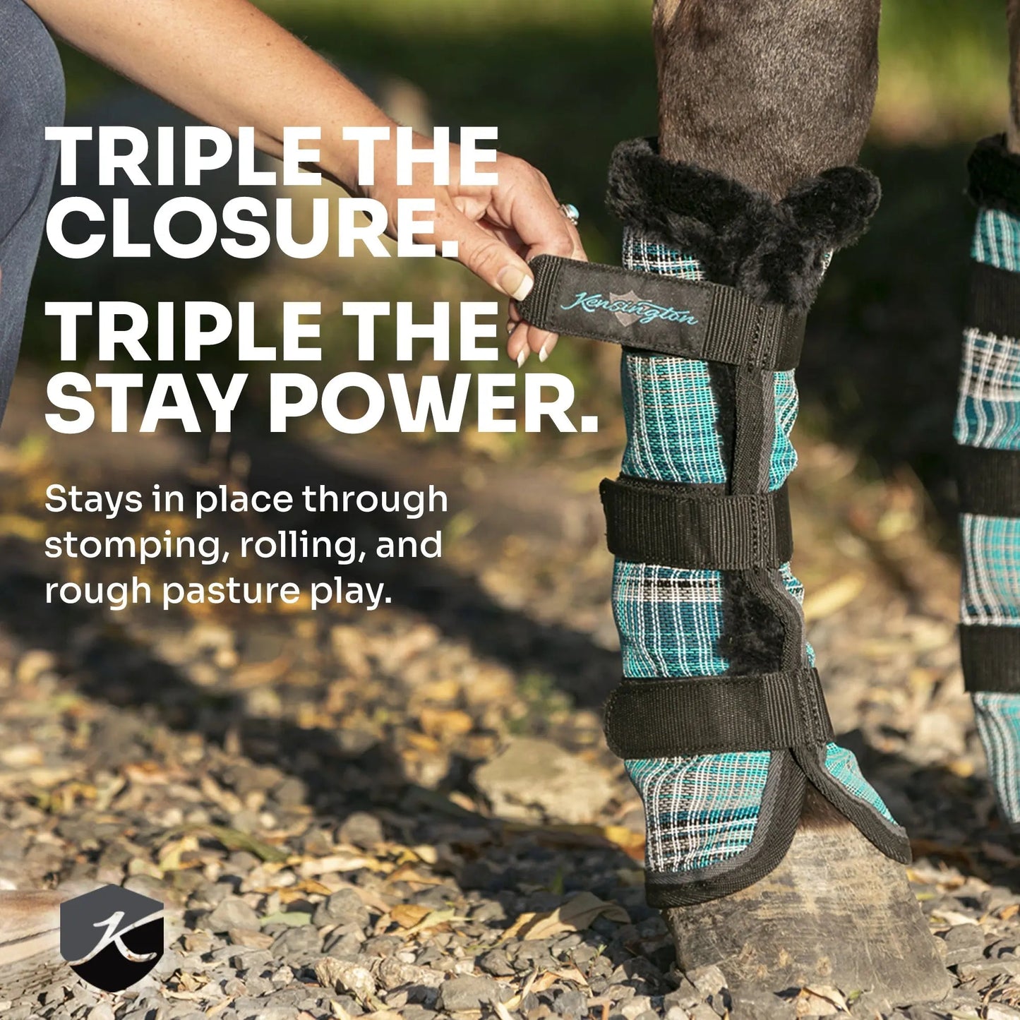 Draft Horse Fly Boots