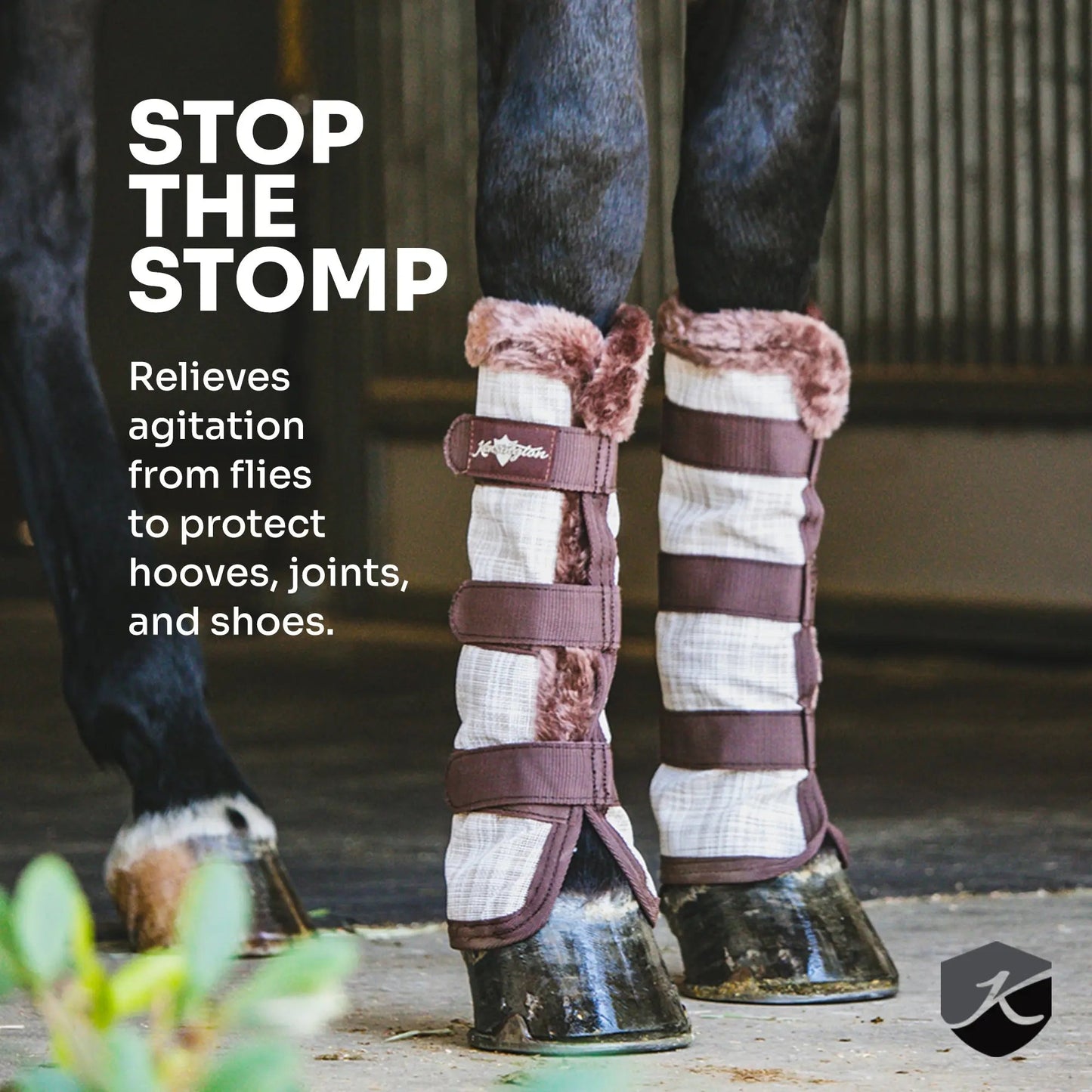 Draft Horse Fly Boots