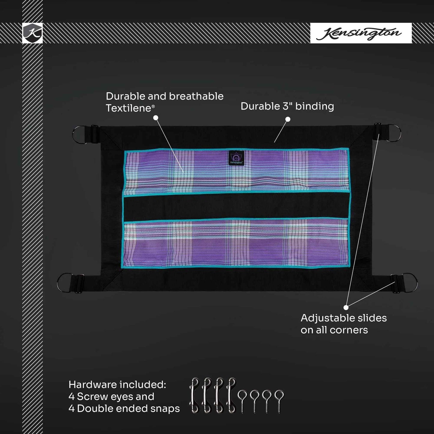 Durable Stall Guard - Mounting Hardware Included