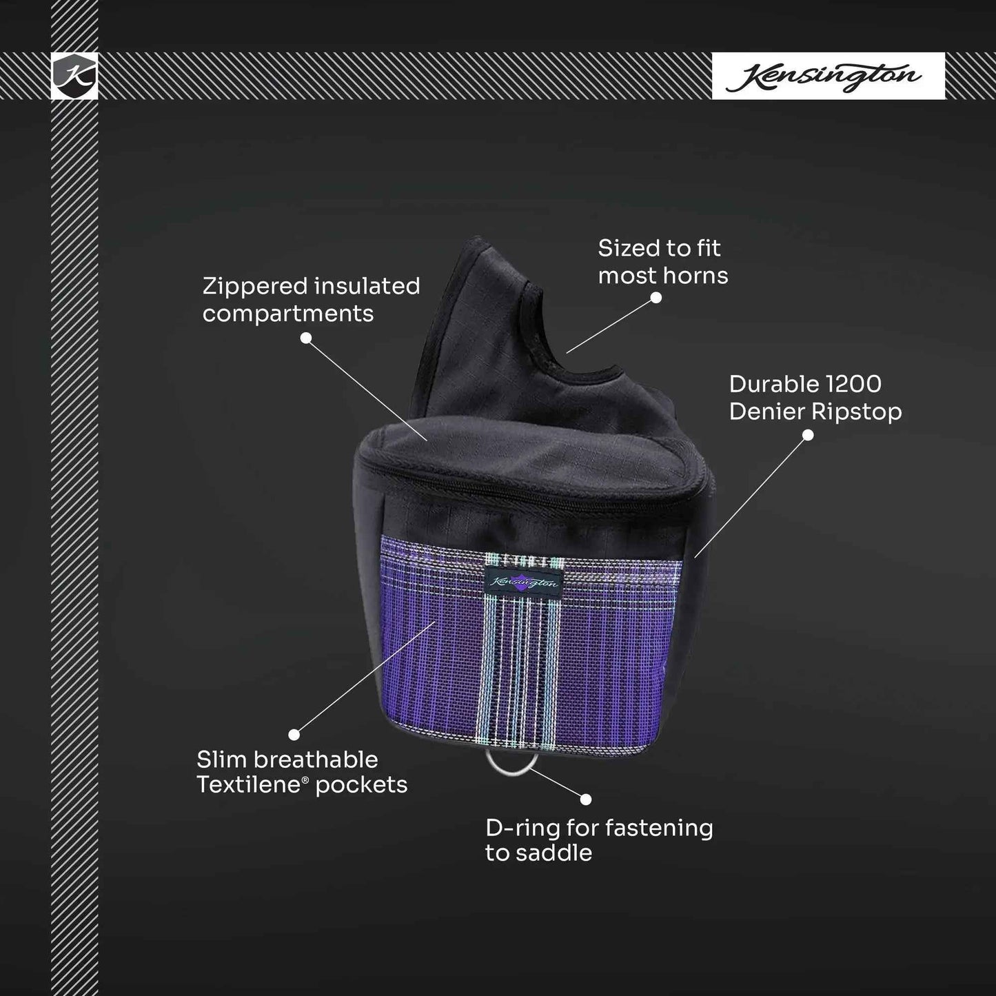 Insulated Western Horn Bag