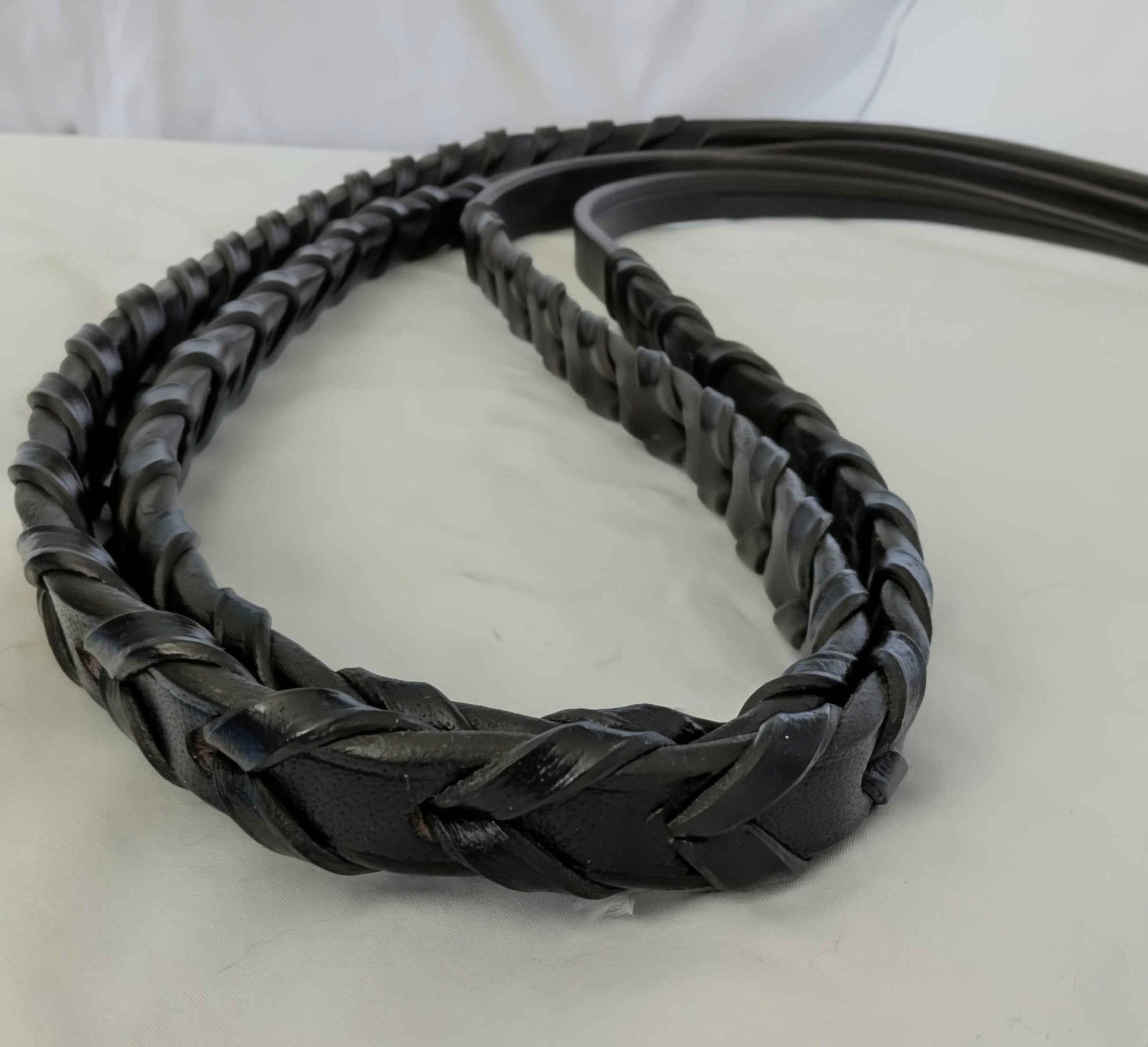 Havana Leather Laced Reins