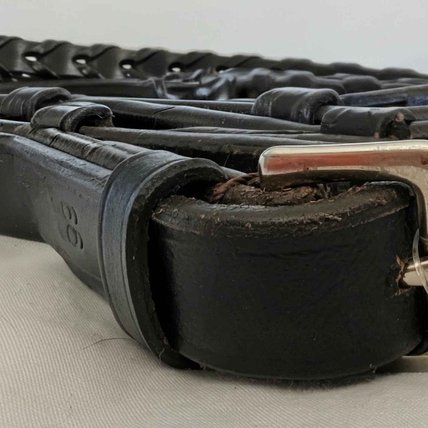 Havana Leather Laced Reins