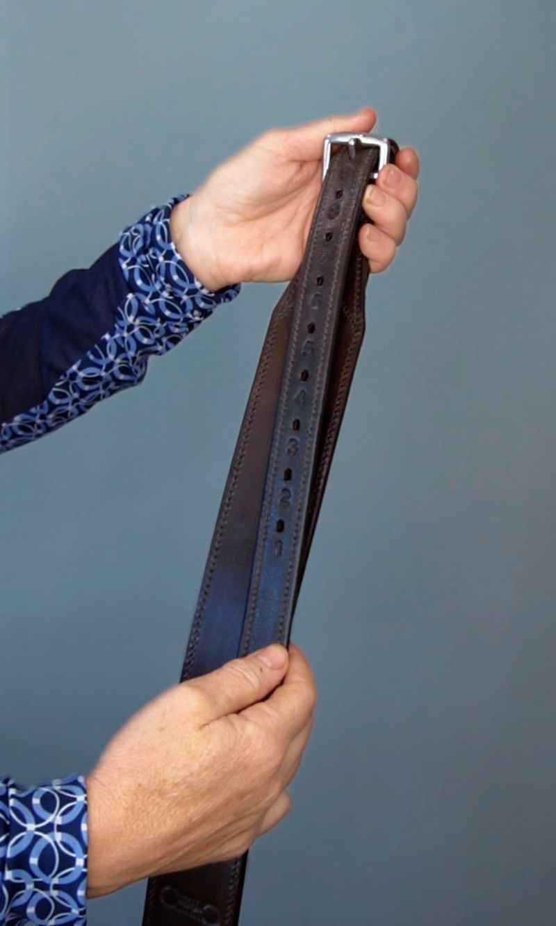 Stable Ride Stirrup Leathers w/removable keeper