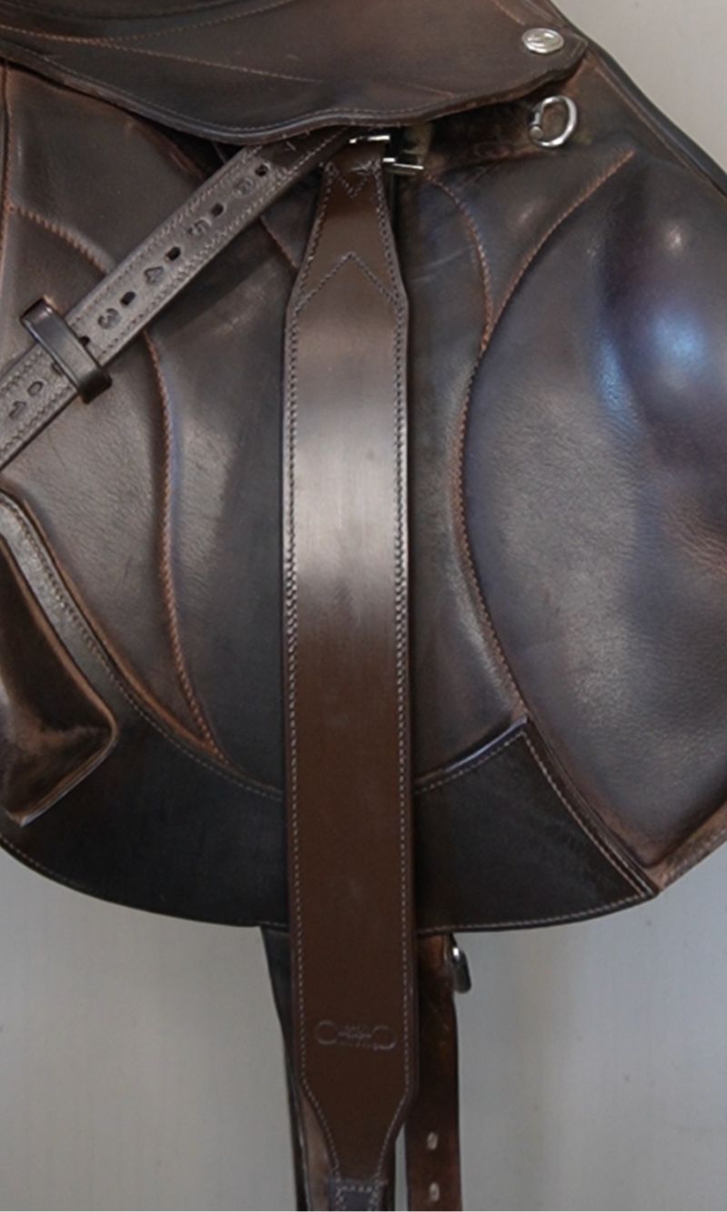 Stirrup Leathers with Removable Keeper