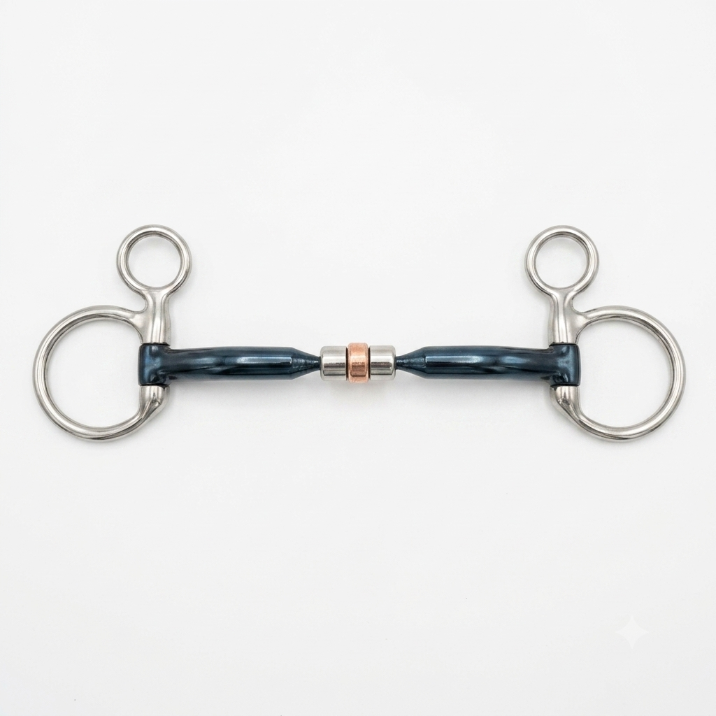 CalmBlue Baucher Snaffle Bit