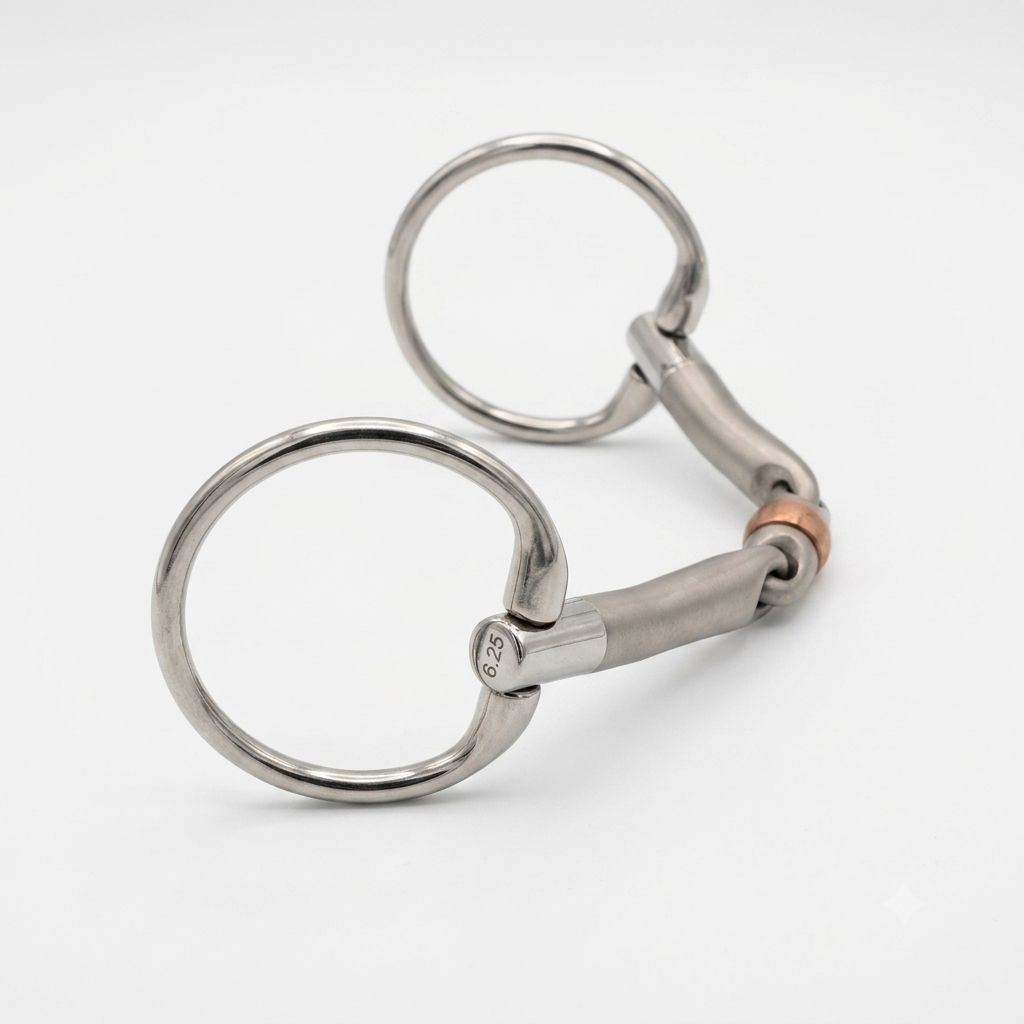 SmoothRide Eggbutt Snaffle Bit