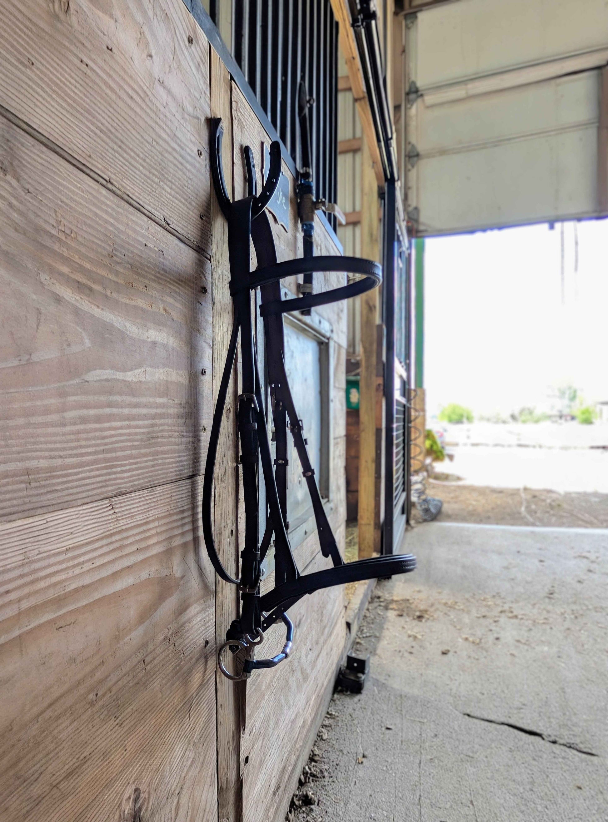 Premium Havana Leather Draft Bridle