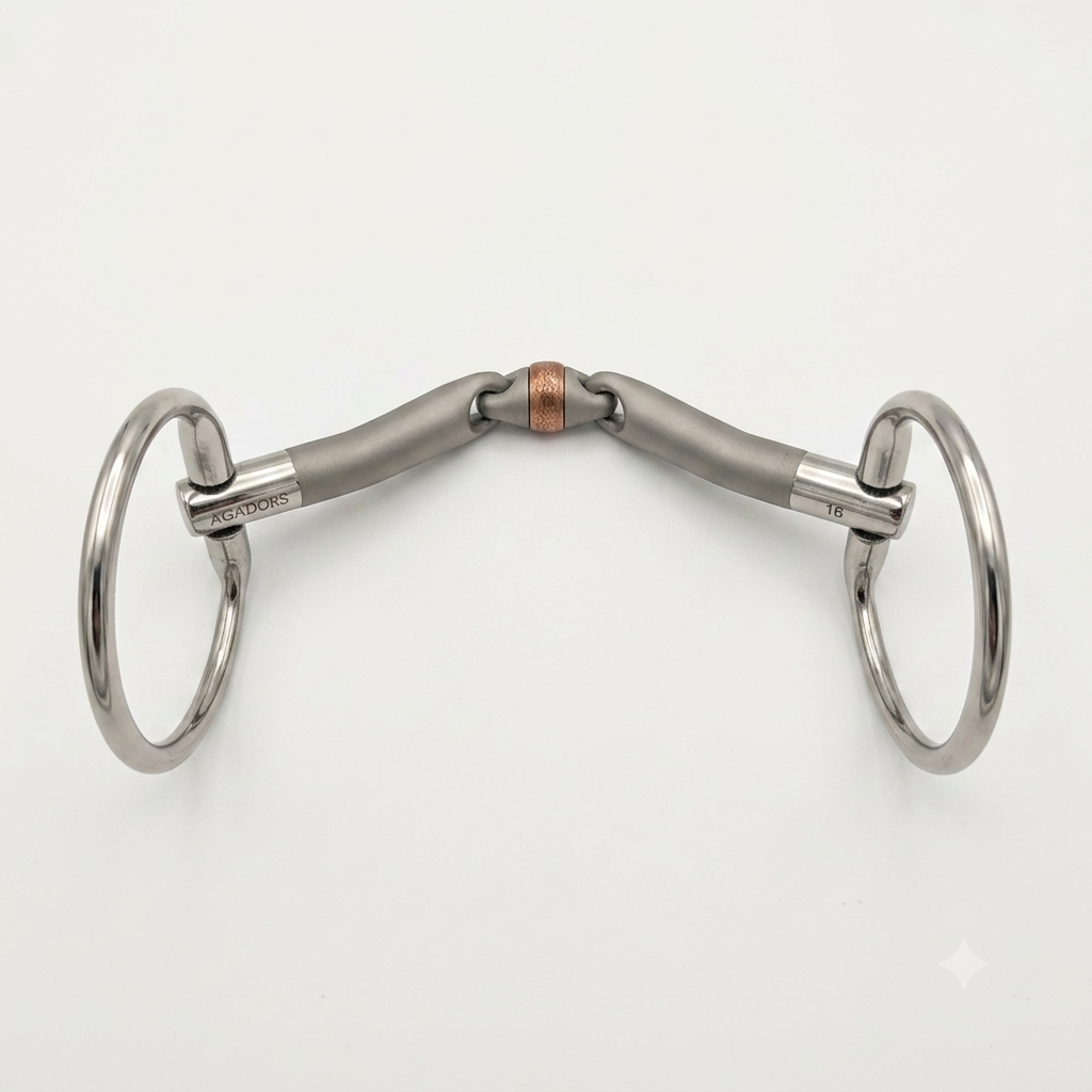 SmoothRide Eggbutt Snaffle Bit